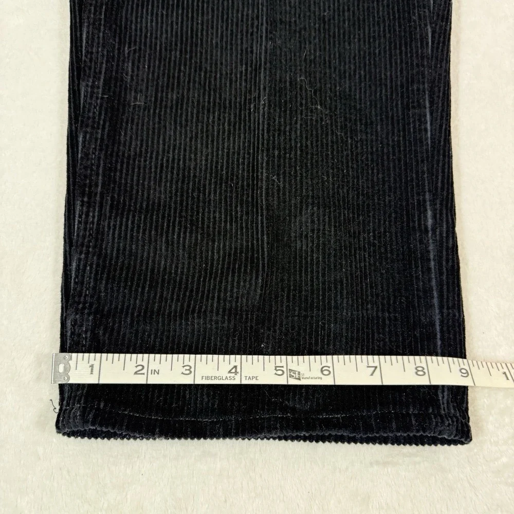 Empyre Pants Mens 34 Black Corduroy Relaxed Fit Loose Baggy Skate‎ Fit Y2K 90s